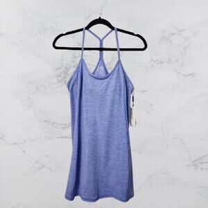 Calvin Klein Performance Dress Blue Heather NWT
